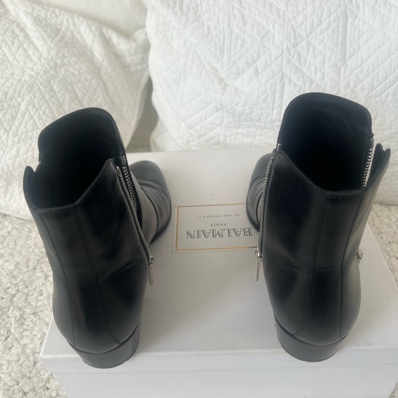 Balmain Chelsea style ankle boots with zipper on both sides. - Picture 3 of 10